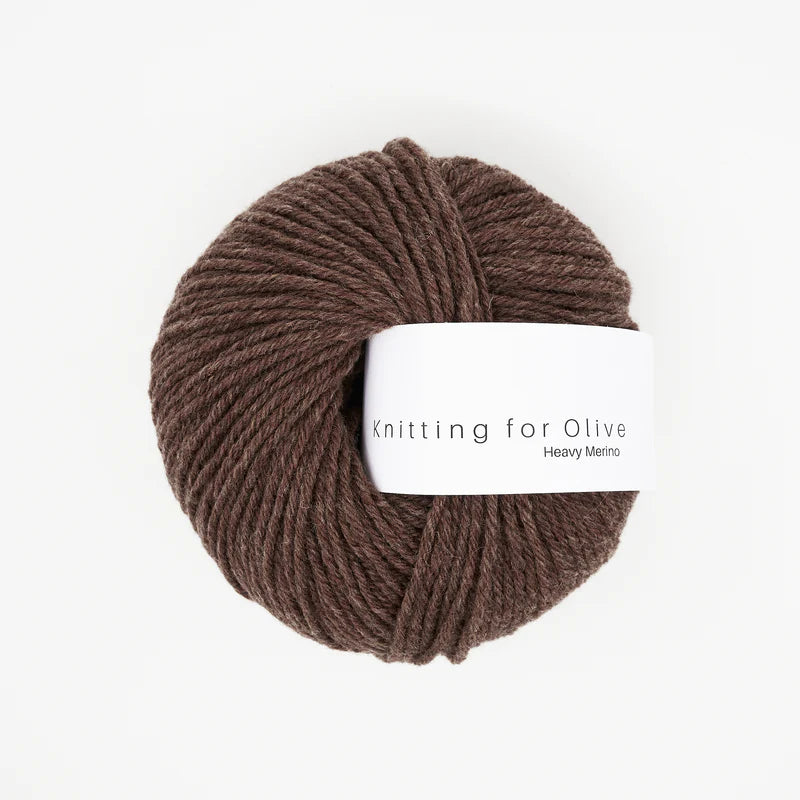 Heavy Merino - Dark cognac