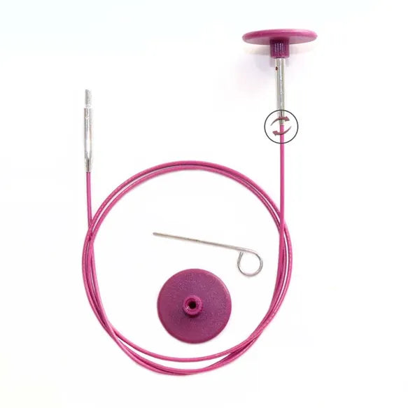 KnitPro - Câble 360° 100cm Violet