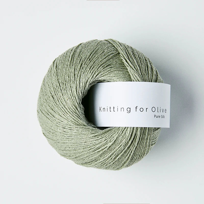 Pure Silk - Dusty artichoke