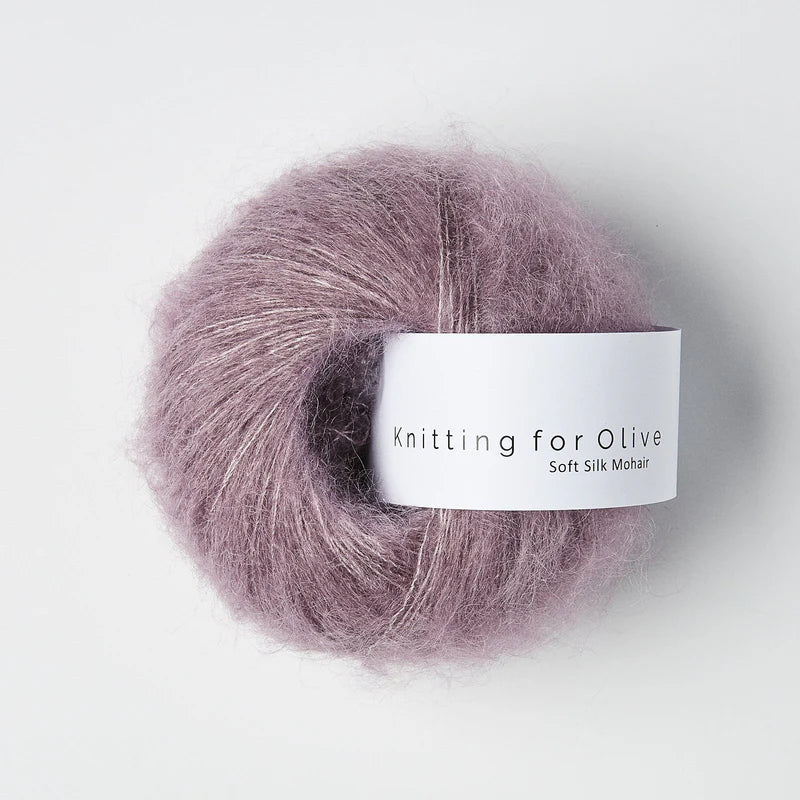 Soft Silk Mohair - Artichoke Purple