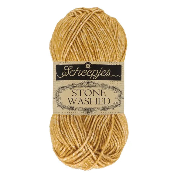 Stone wached 809 - Jaspe Jaune