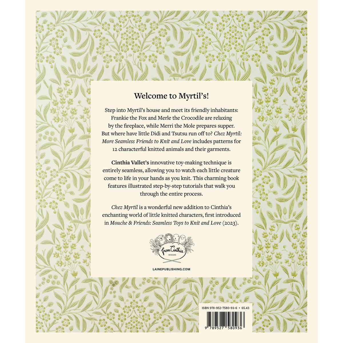 Chez Myrtil : more seamless friends to knit and love / Cinthia Vallet