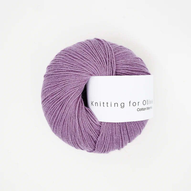 Cotton Merino - Artichoke Purple