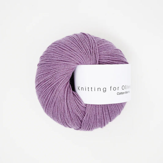 Cotton Merino - Artichoke Purple