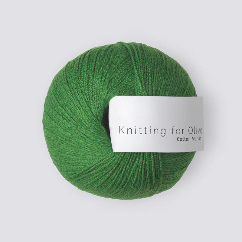 Cotton Merino - Clover Green