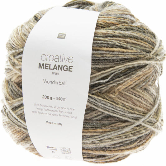 Creative Melange Aran Wonderball - 001 Mélange de nature