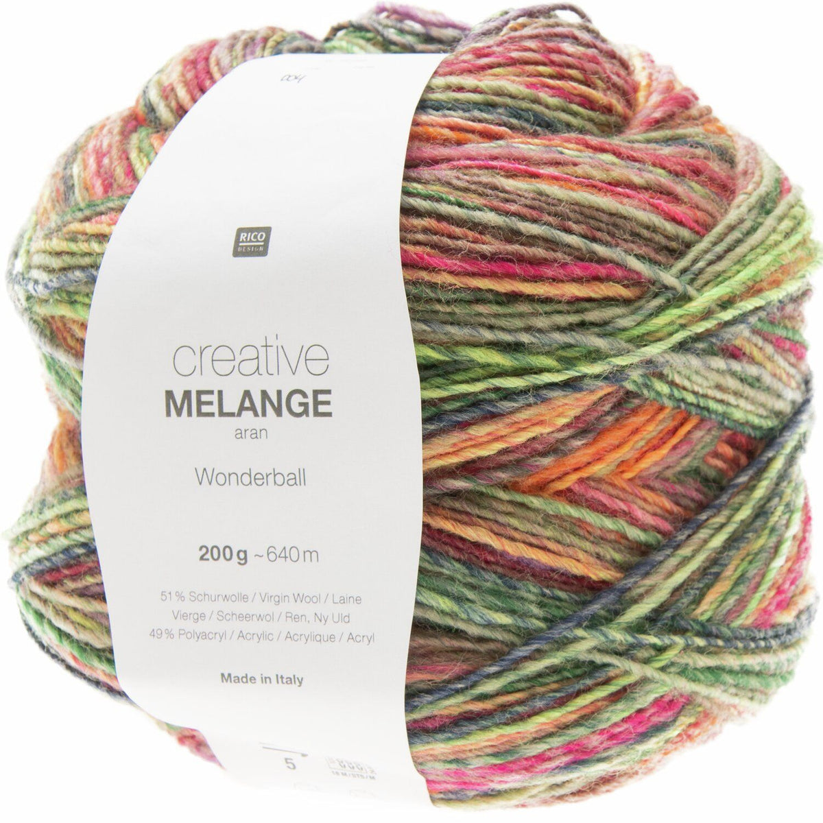 Creative Melange Aran Wonderball - 004 Multicolore