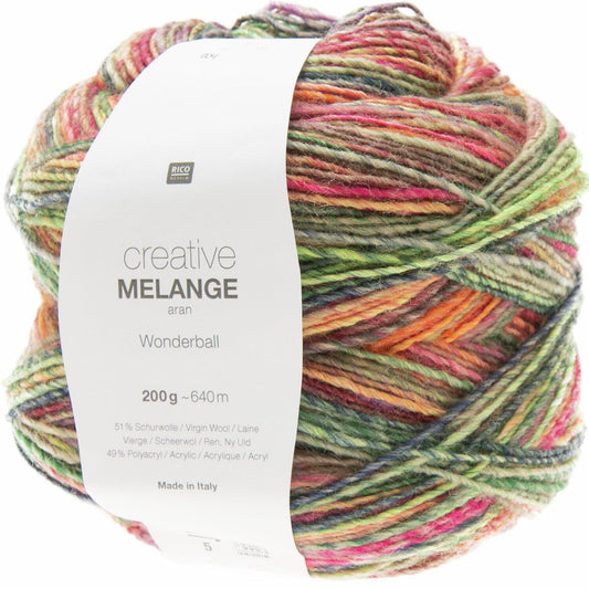 Creative Melange Aran Wonderball - 004 Multicolore