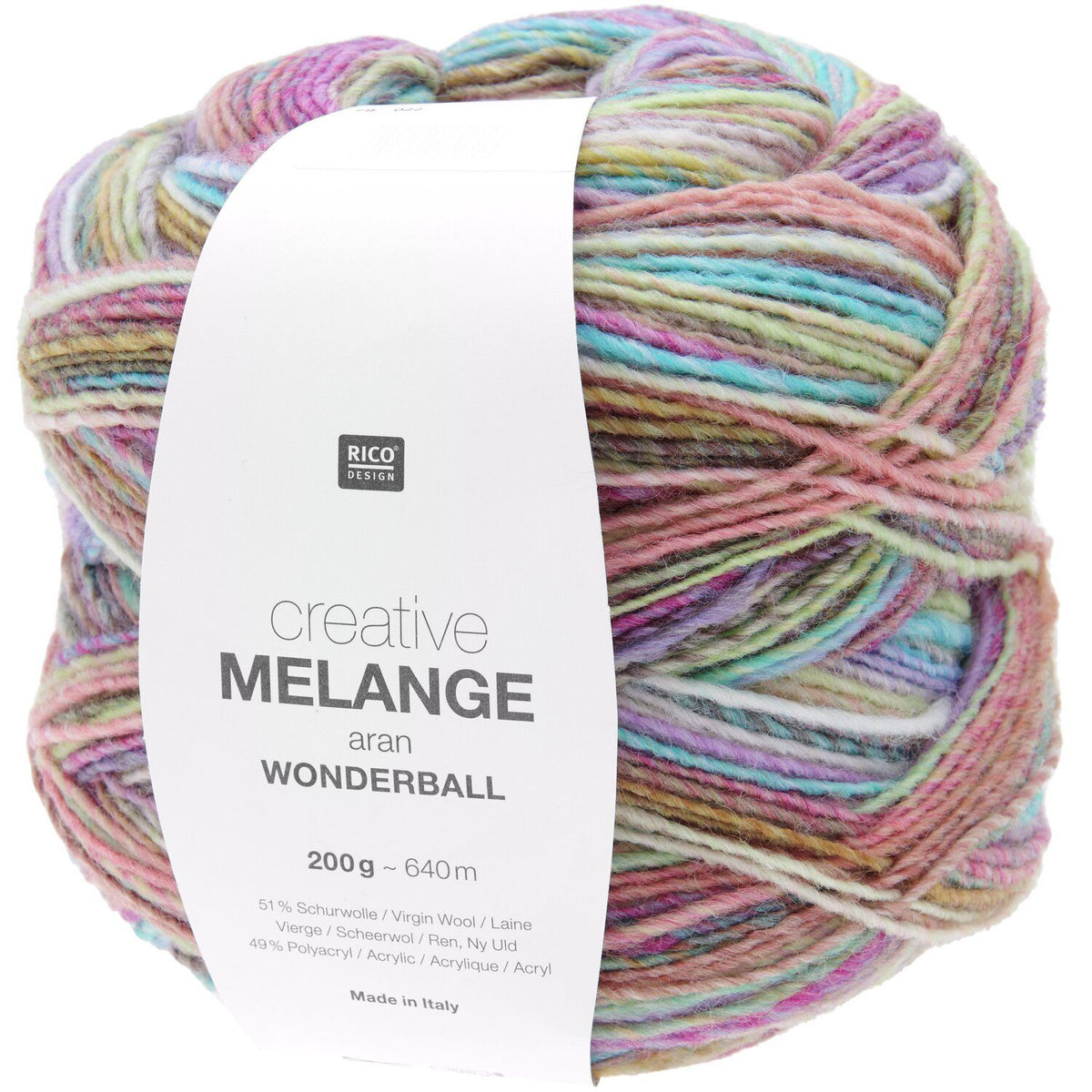 Creative Melange Aran Wonderball - 022 Pastel