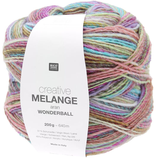 Creative Melange Aran Wonderball - 022 Pastel