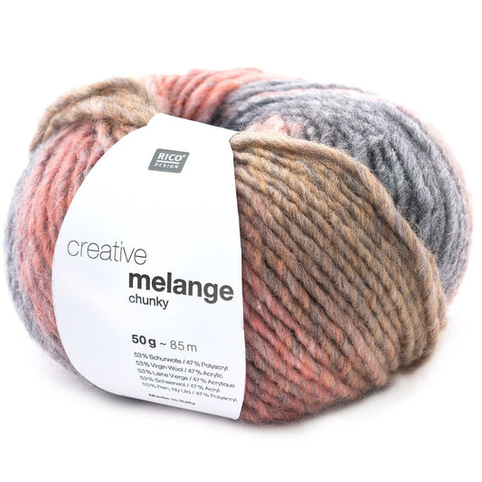 Creative Melange Chunky - 054 Gris-rose
