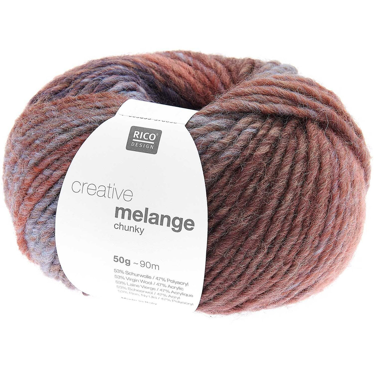 Creative Melange Chunky - 074 Vert rouille
