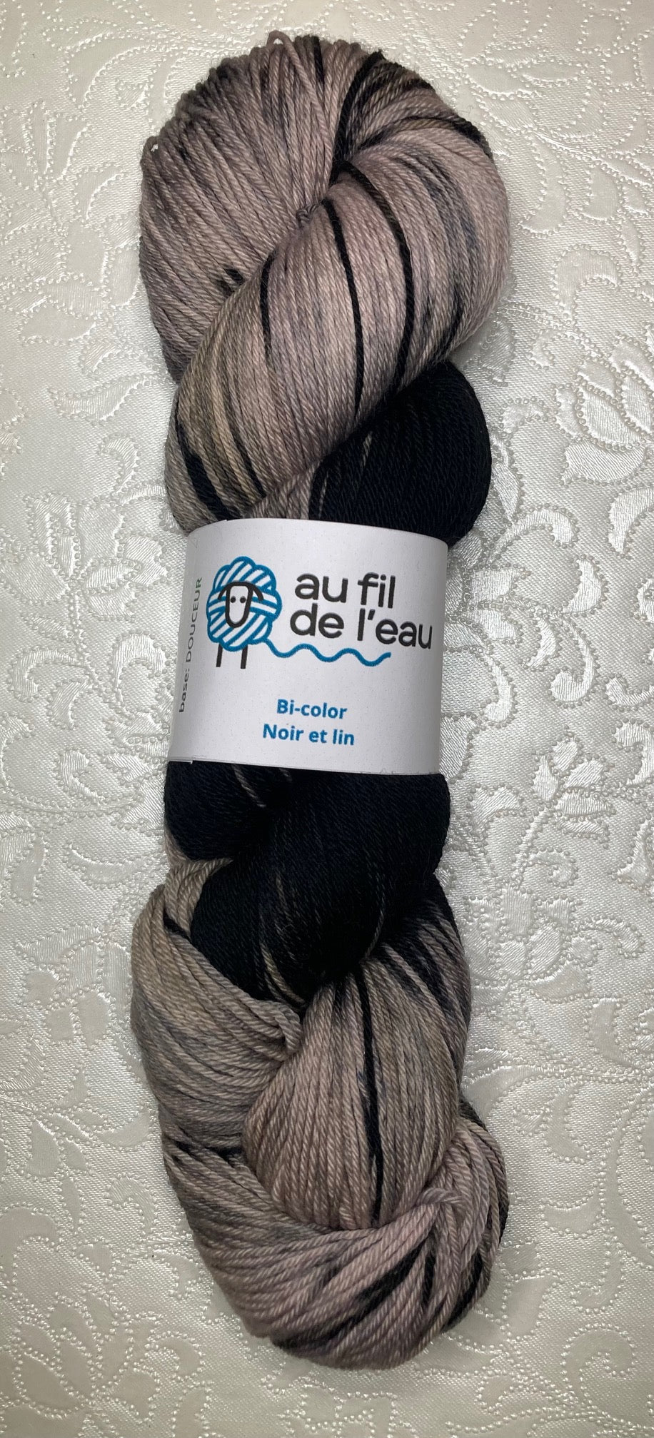 Douceur - Bi Color Noir et Lin