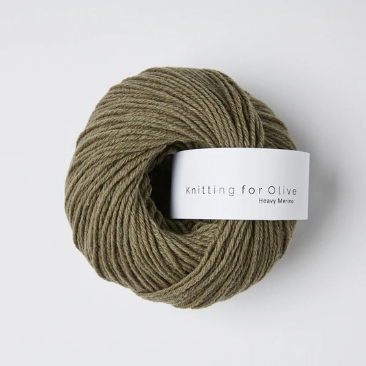 Heavy Merino - Dusty Olive