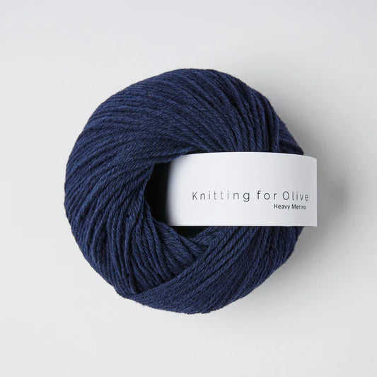 Heavy Merino - Navy Blue