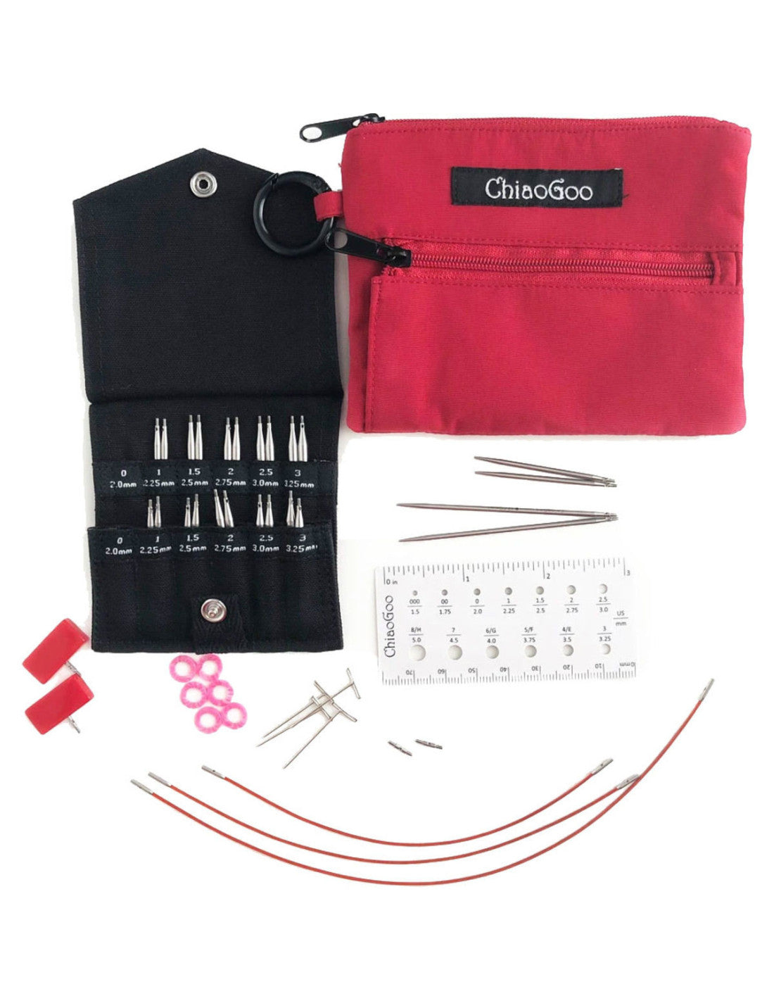 Kit TWIST Shorties 2-3.25mm Chiaogoo 7230-S