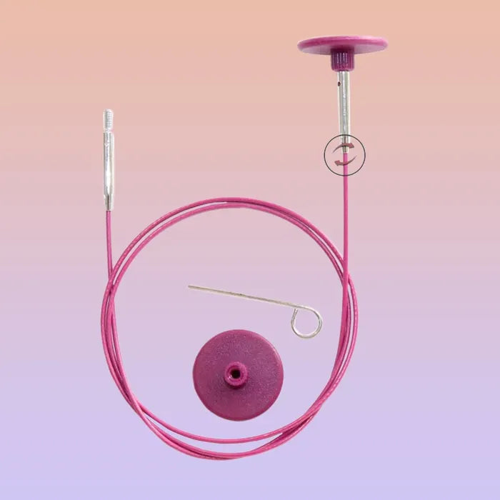 KnitPro - Câble 360° 150cm Violet