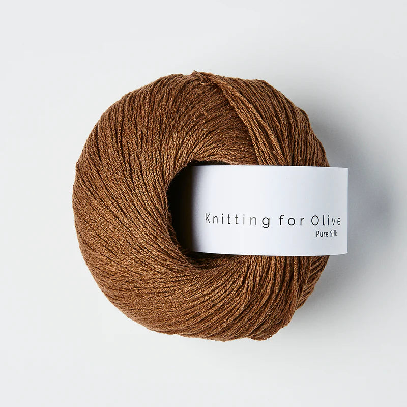 Pure Silk - Dark Cognac