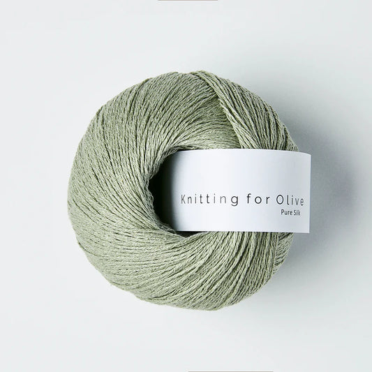Pure Silk - Dusty artichoke