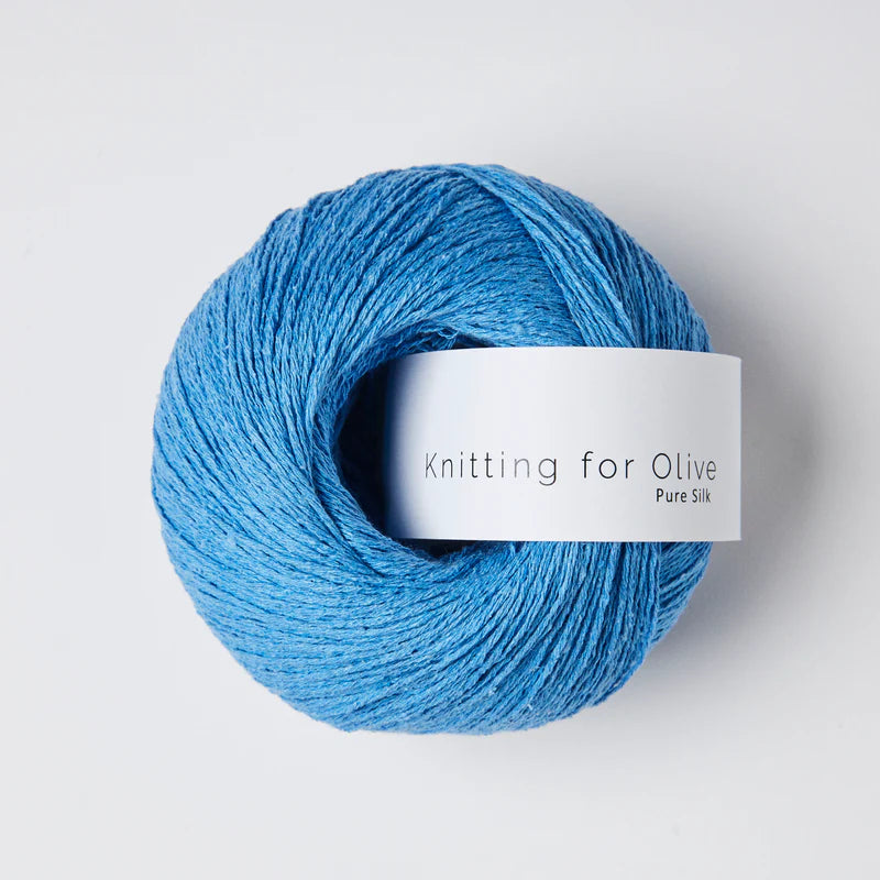 Pure Silk - Poppy Blue