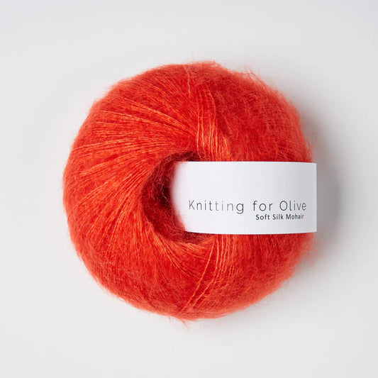 Soft Silk Mohair - Blood Orange