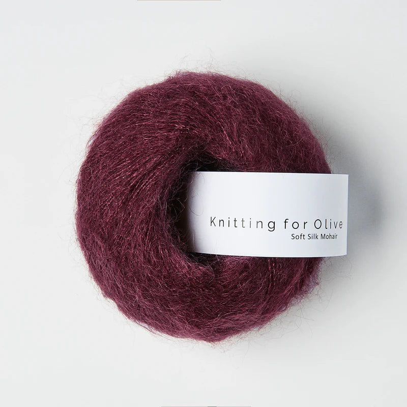 Soft Silk Mohair - Bordeaux