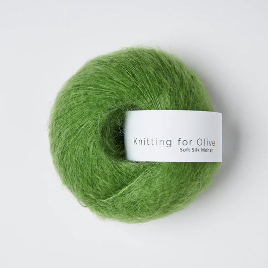 Soft Silk Mohair - Clover Green
