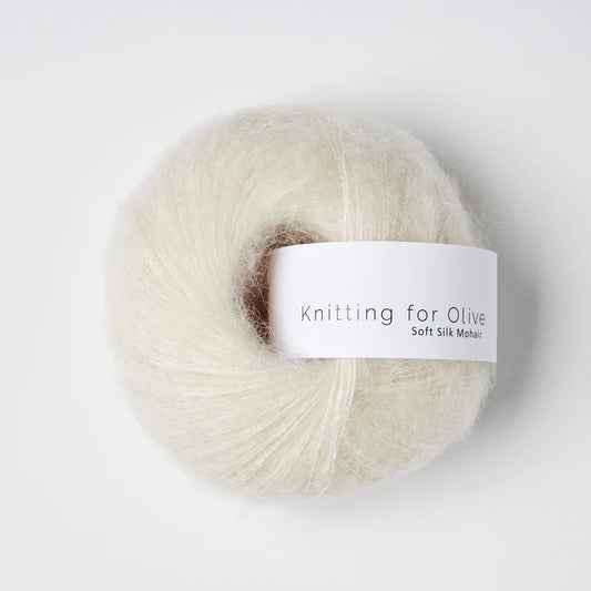Soft Silk Mohair - Cream
