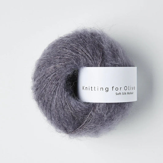 Soft Silk Mohair - Dusty violette