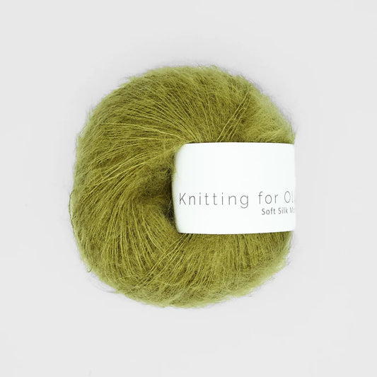 Soft Silk Mohair - Green Woodpecker