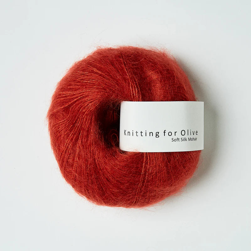 Soft Silk Mohair - Pomegranate