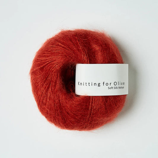 Soft Silk Mohair - Pomegranate
