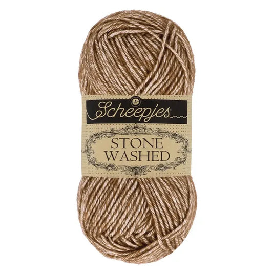 Stone wached 822 - Brown Agate