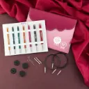 Kit aiguilles circulaires interchangeables KnitPro Dreamz "Midi" 13cm