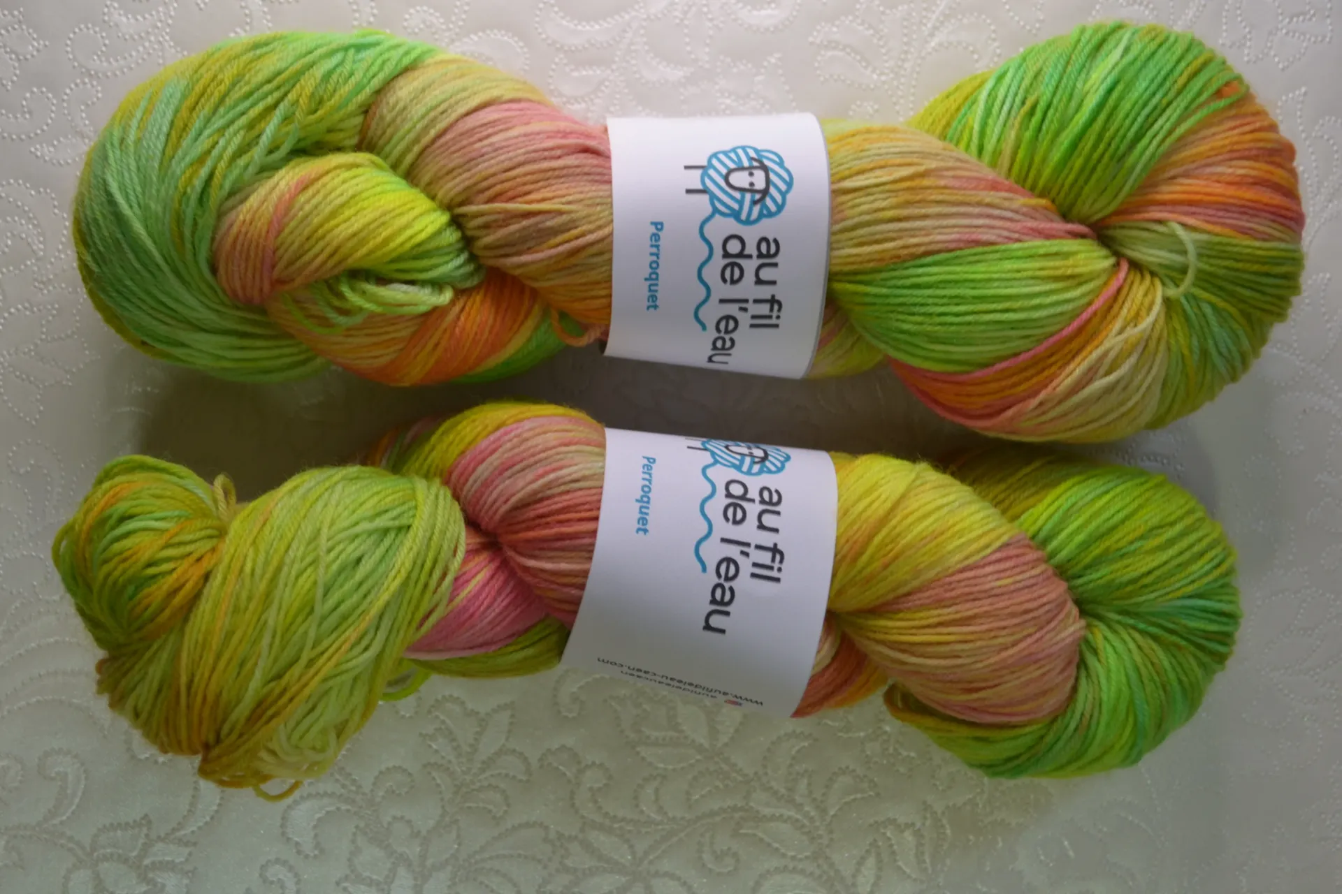 Echeveaux teint à la main - Fingering